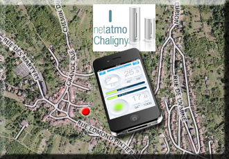 station(s) netatmo Chaligny